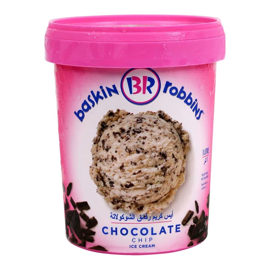 Baskin Robbins Chocolate Chip Ice Cream