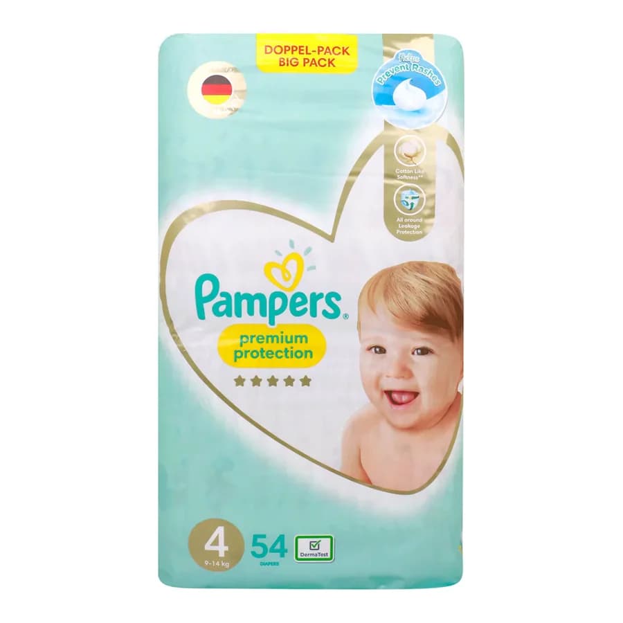 Pampers Premium Protection Diapers Size 4