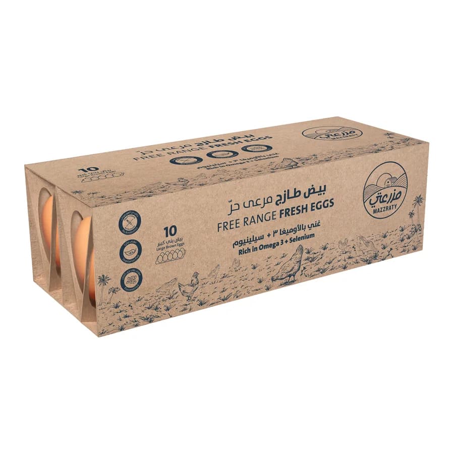 Mazzraty Free Range Large Brown Eggs