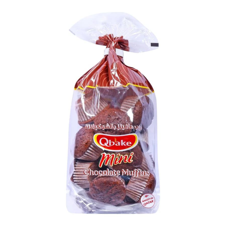 Qbake Mini Chocolate Muffins